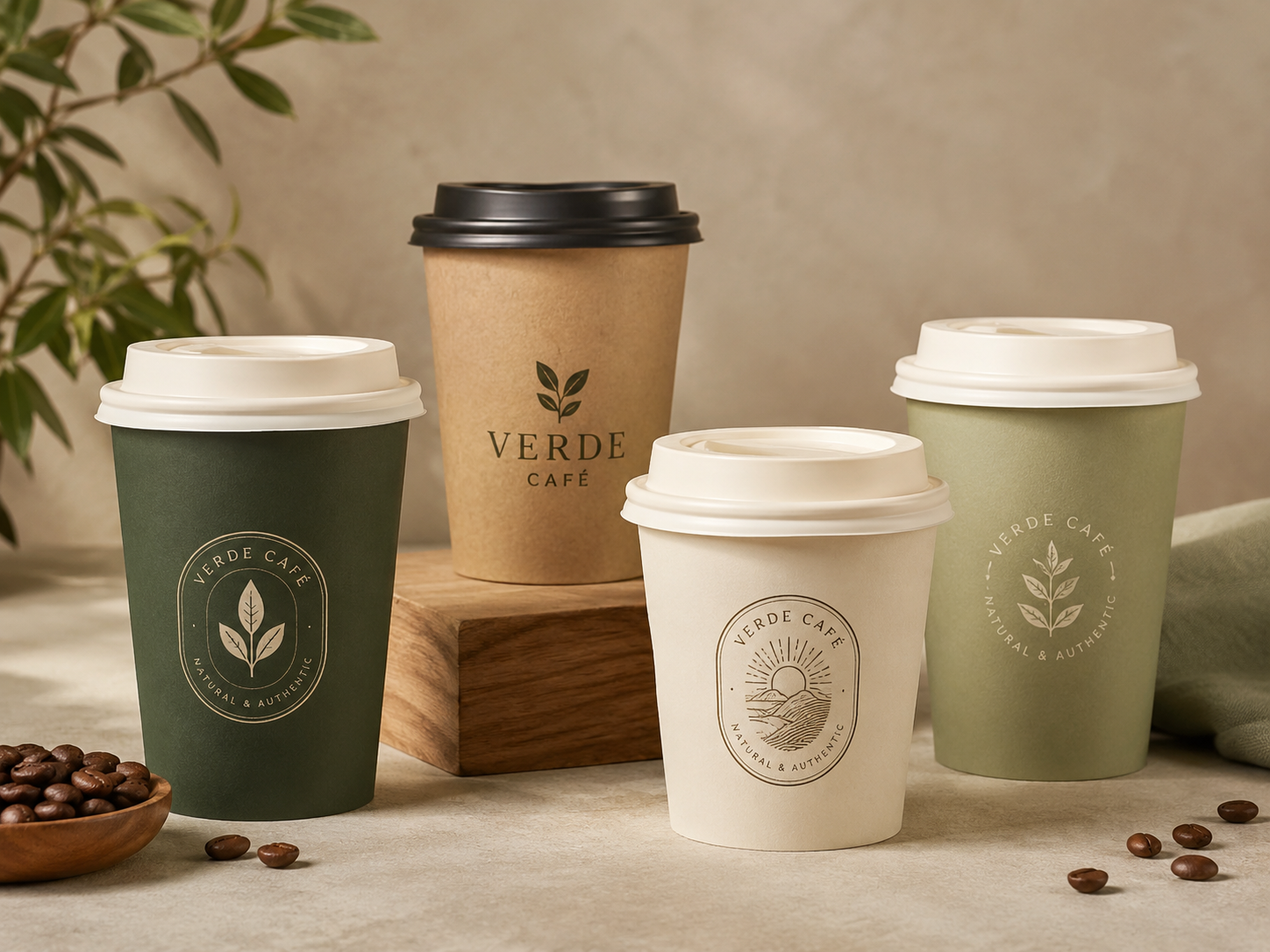 Coffee cup artwork file support